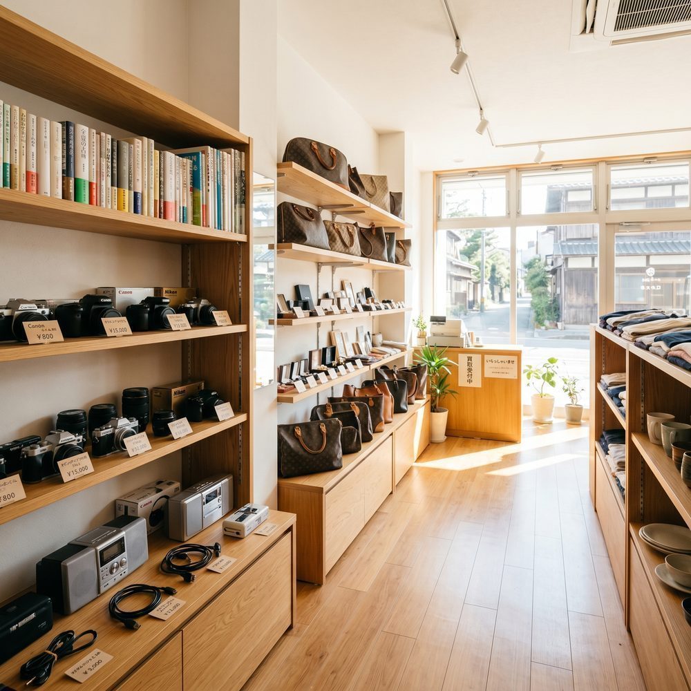 買取店舗の店内